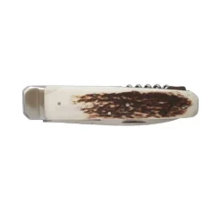Outil multifonction pliable Hallali Bois de cerf 3 pièces - DOURIS CHASTEL