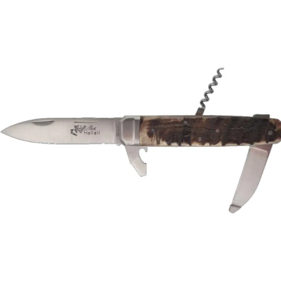 Outil multifonction pliable Hallali Corne de bélier 4 pièces - DOURIS CHASTEL