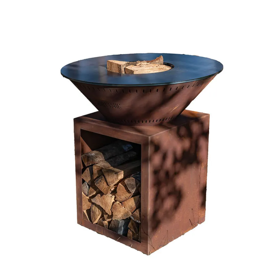 Pack Printemps Brasero Classique CORTEN Double Cuve - GRILL CHIC
