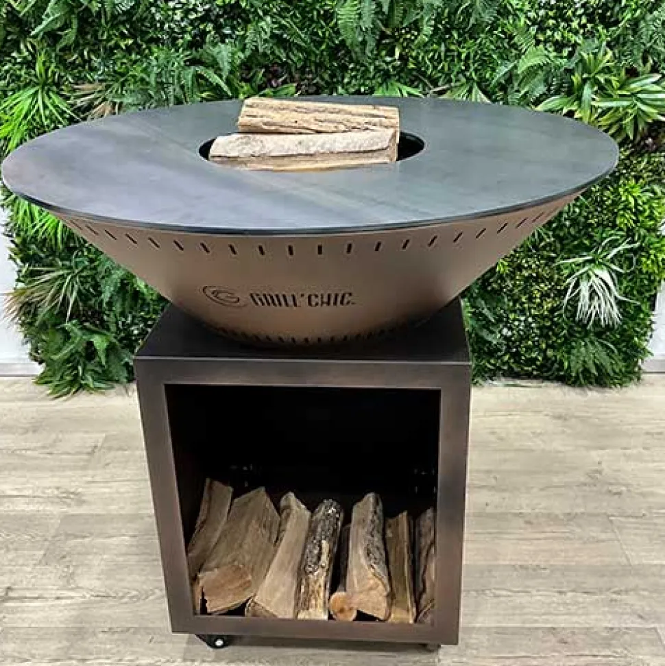 Pack Printemps Brasero Classique ACIER Double Cuve - GRILL CHIC