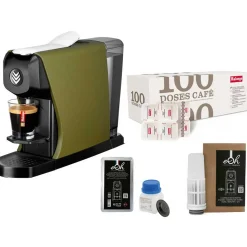 Pack Tranquillité Machine à café EOH avec accessoires et café - MALONGO