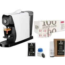 Pack Tranquillité Machine à café EOH avec accessoires et café - MALONGO