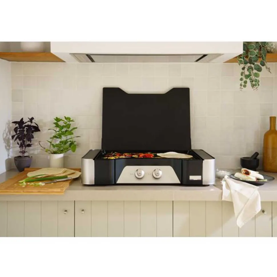 Plancha EXCLUSIVE Electrique 260 avec Couvercle OFFERT - LE MARQUIER