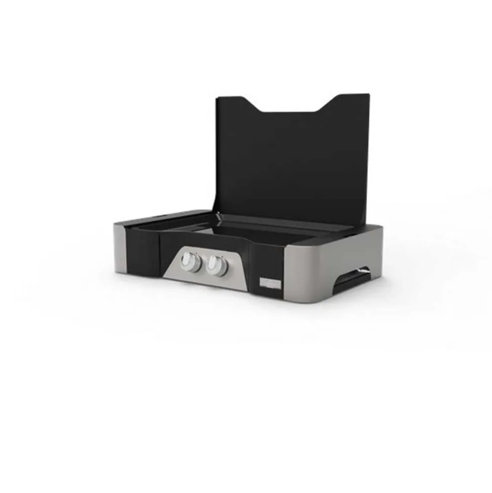 Plancha EXCLUSIVE Gaz 260 Duo avec Couvercle OFFERT - LE MARQUIER