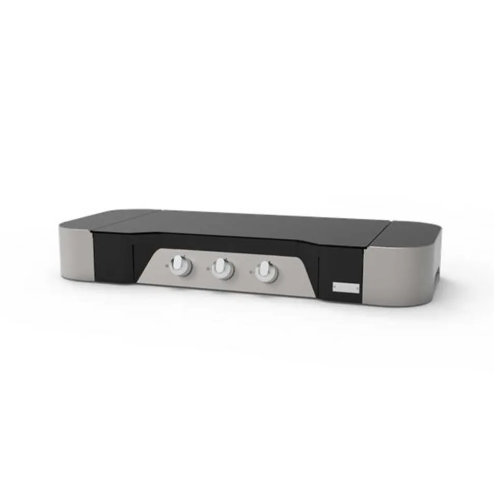 Plancha EXCLUSIVE Gaz 375 XL Duo avec Couvercle OFFERT - LE MARQUIER
