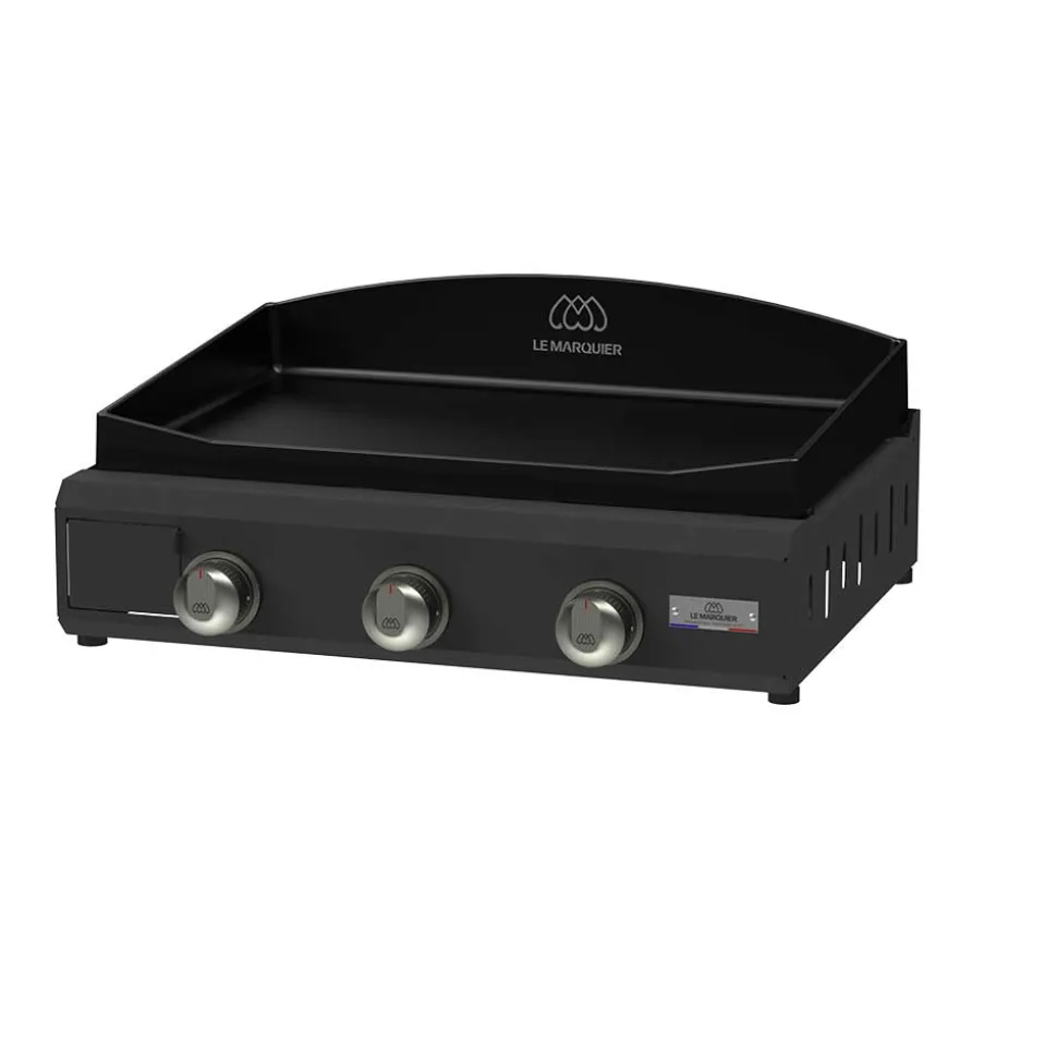 Plancha Gaz Amalia Pro 360 noire - LE MARQUIER