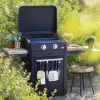 Plancha Gaz Enosign 65 sur Chariot Bleu Navy - ENO