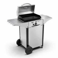 Plancha électrique inox 40 avec chariot - ROLLER GRILL