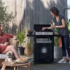 Plancha électrique Petite Française 150 Duo - Couvercle et chariot - LE MARQUIER