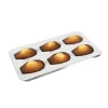 Plaque 6 madeleines gourmandes - GOBEL