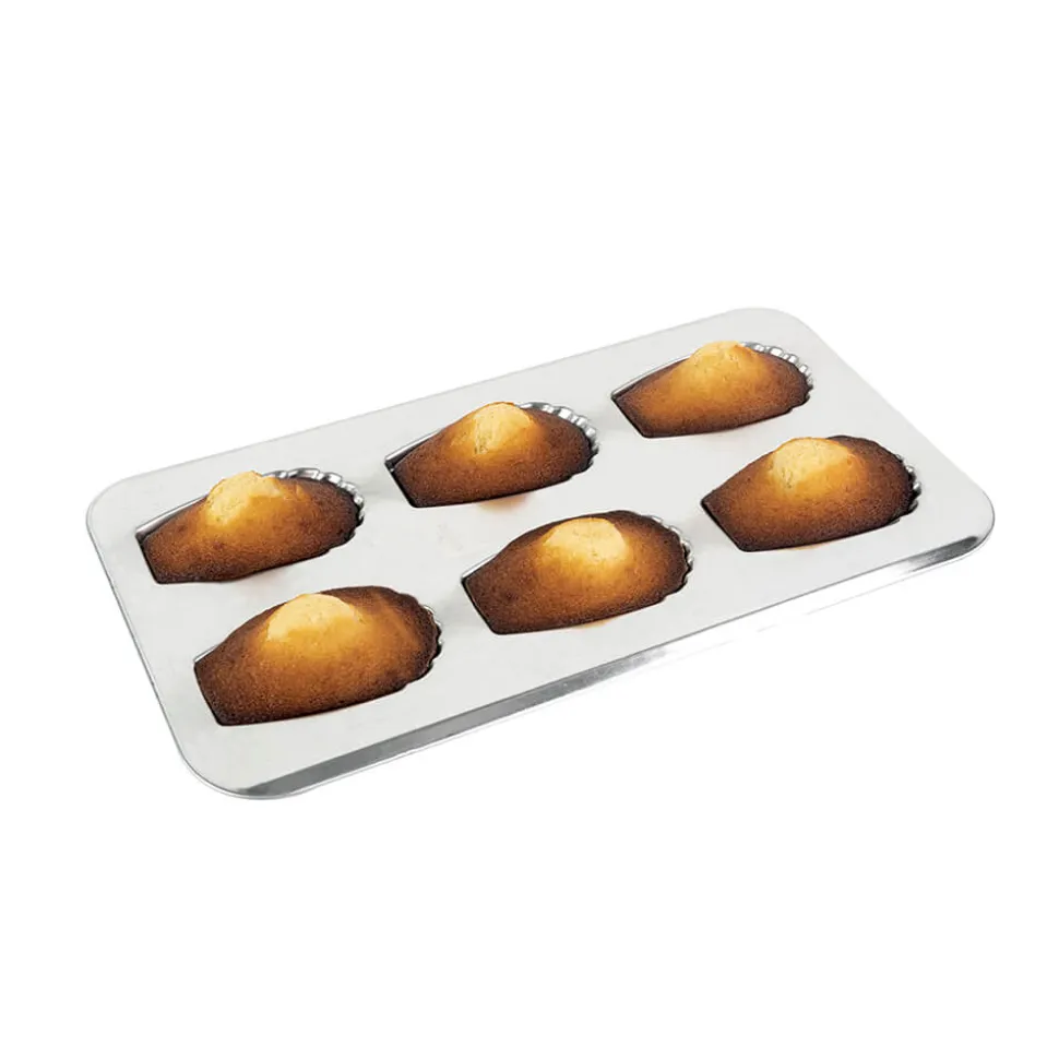 Plaque 6 madeleines gourmandes - GOBEL