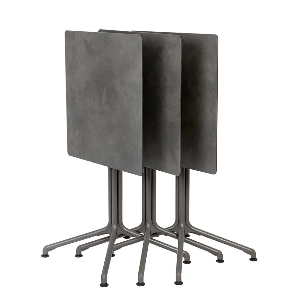 Plateau de table carré 59 cm Horizon panneau stratifié - LAFUMA