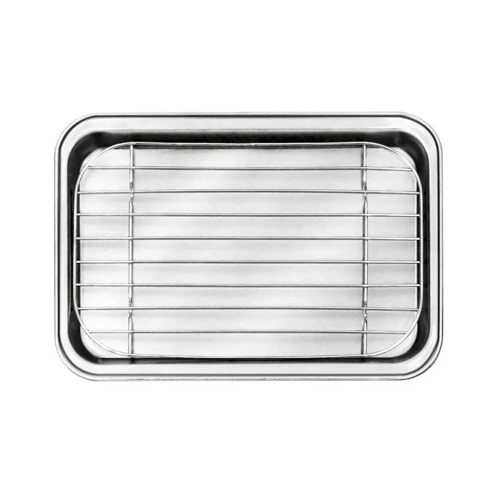 Plateau à dresser avec grille 26 x 18,5 cm - LOUIS TELLIER