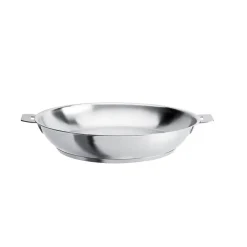 Poêle haute inox STRATE poignée amovible - CRISTEL