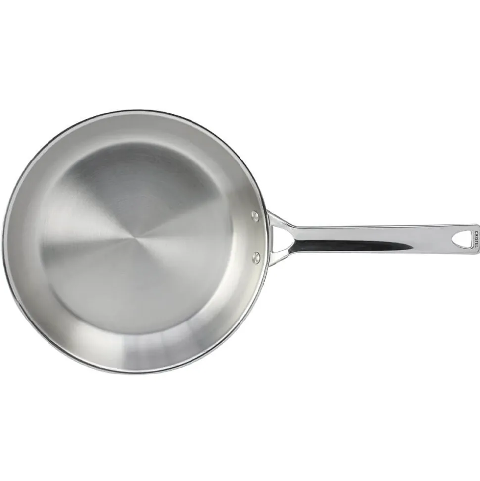 Poêle Inox Brossé 1826 - CRISTEL