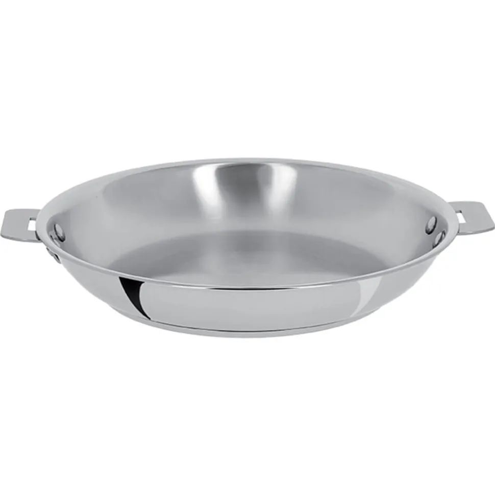 Poêle inox Casteline poignée amovible - CRISTEL