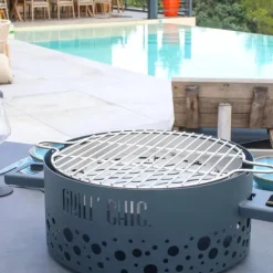 P'tit Grill Barbecue de Table Acier - GRILL CHIC
