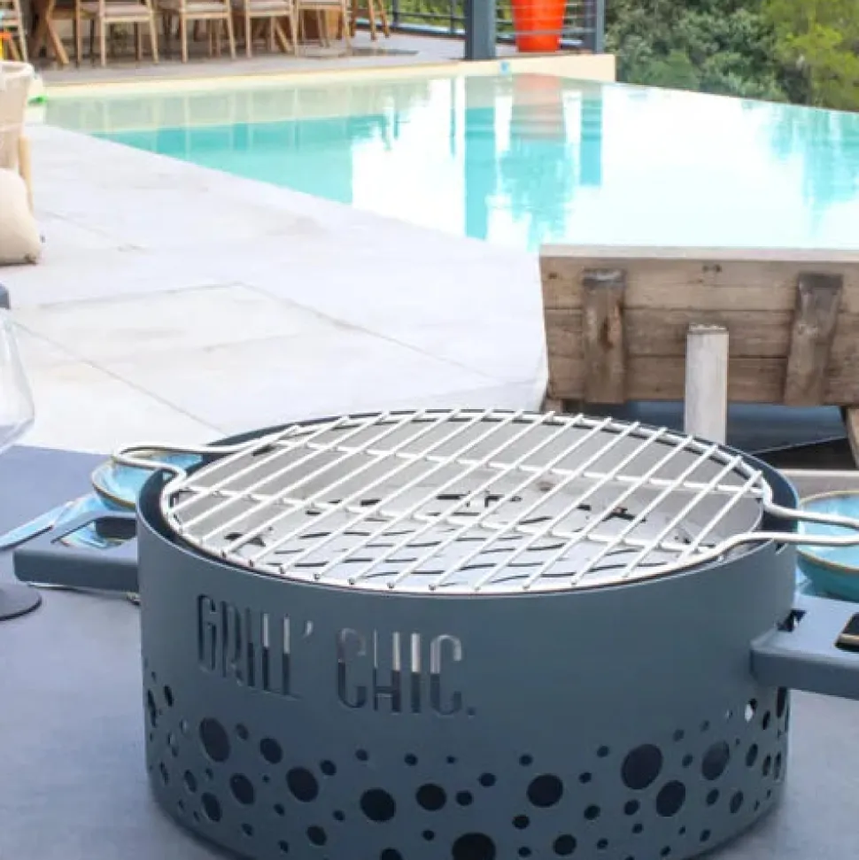 P'tit Grill Barbecue de Table Acier - GRILL CHIC