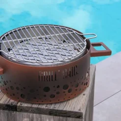 P'tit Grill Barbecue de Table Acier - GRILL CHIC