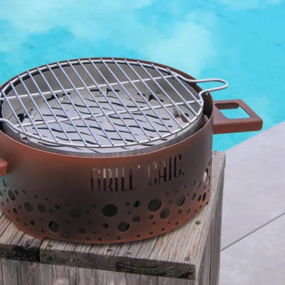 P'tit Grill Barbecue de Table Acier - GRILL CHIC