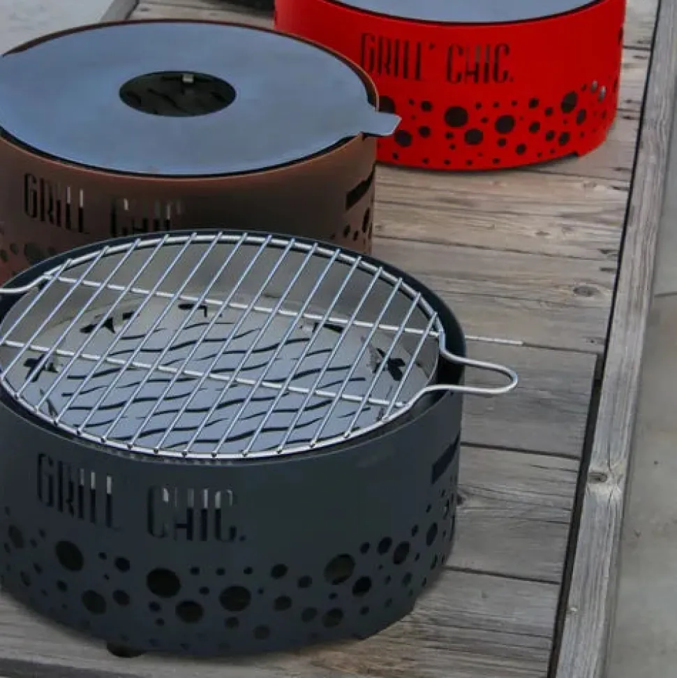 P'tit Grill Barbecue de Table Acier - GRILL CHIC