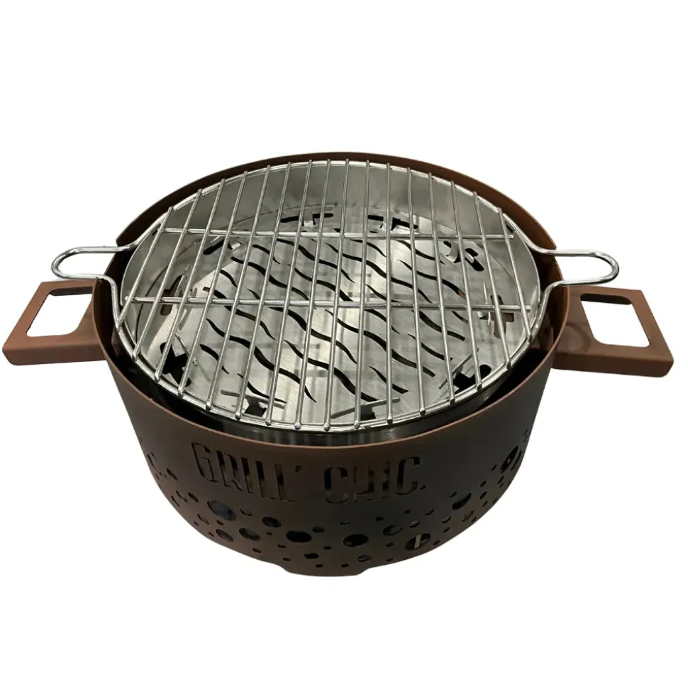 P'tit Grill Barbecue de Table Acier - GRILL CHIC