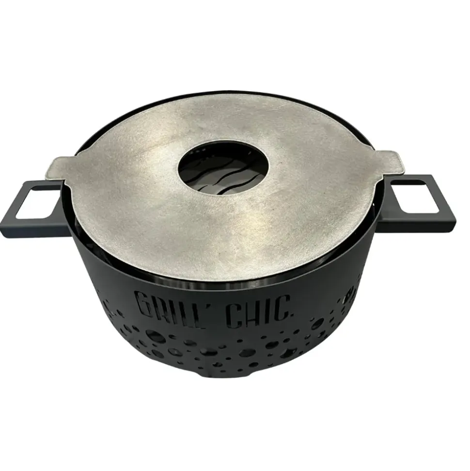P'tit Grill Brasero Plancha de Table Acier - GRILL CHIC