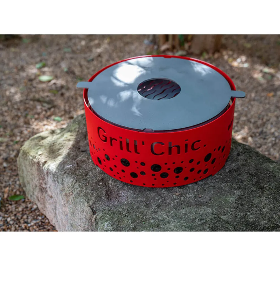 P'tit Grill Braséro de Table Aluminium - GRILL CHIC