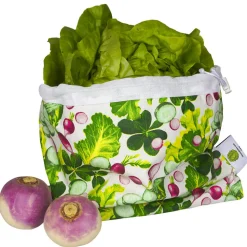 Sac à salade Motif Radis - Sacasalades