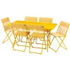 Salon de jardin Table de jardin pliante 6 chaises Balcony - LAFUMA