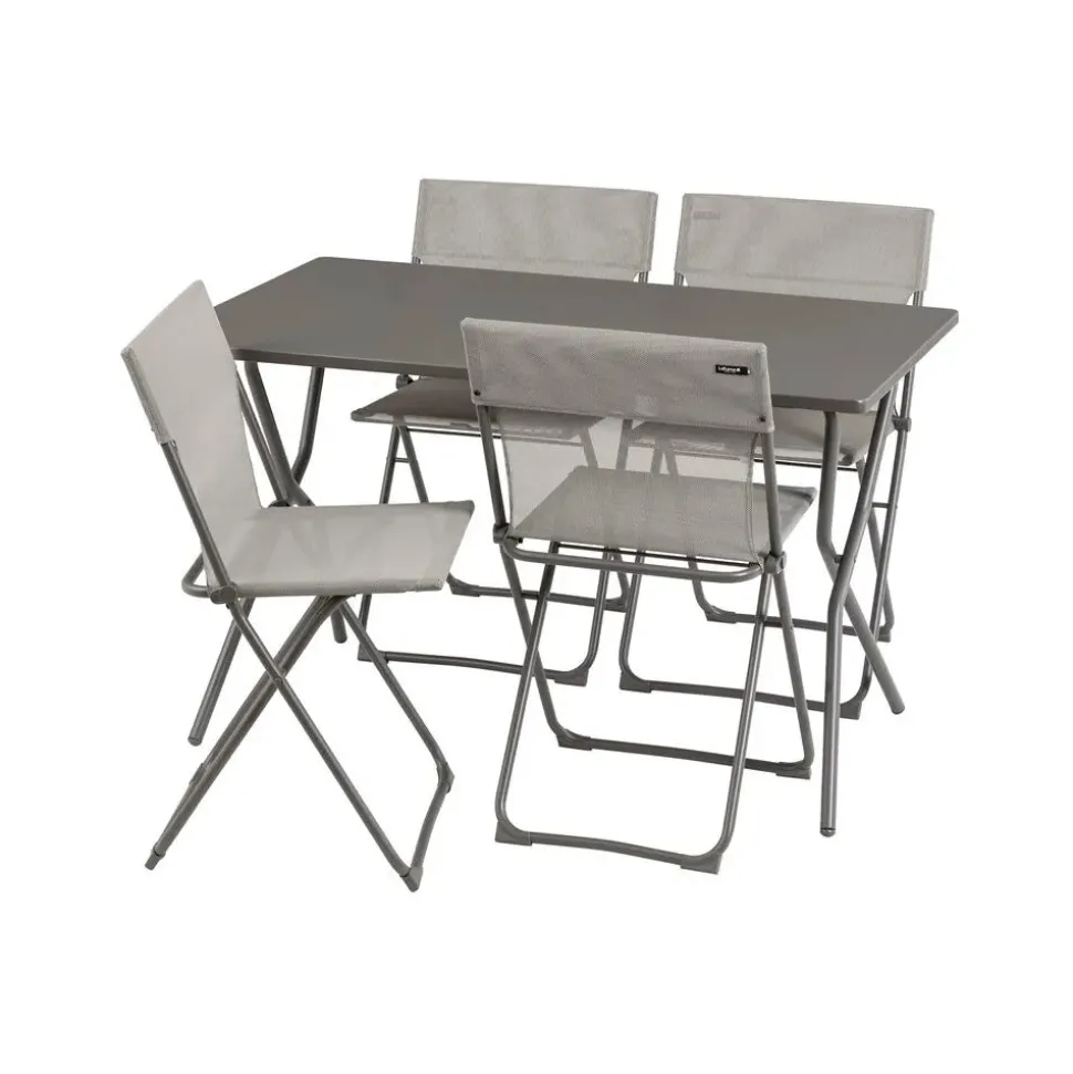 Salon de jardin Table pliante 4 chaises Balcony - LAFUMA