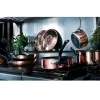 Sauteuse Cuivre Céramique B'chef avec couvercle inclus - BAUMALU