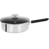 Sauteuse inox avec anti-adhésif Exceliss+ Mutine - CRISTEL