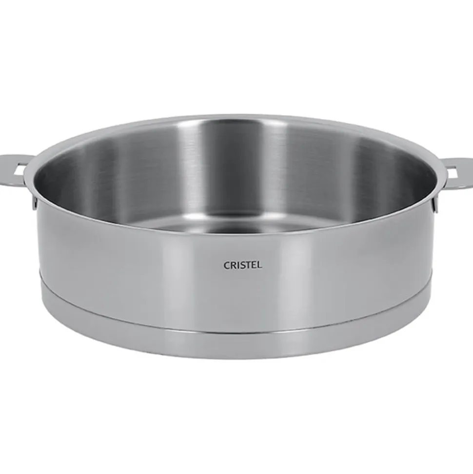 Sauteuse inox STRATE poignée amovible - CRISTEL