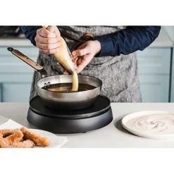 Sauteuse paysanne en acier MINERAL B BOIS 24 cm - DE BUYER