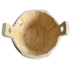 Seille Patatière en bois - Le Comptoir de France