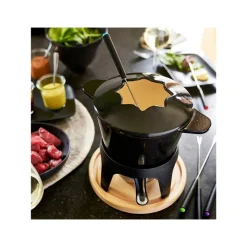 Service à fondue noir - BAUMALU