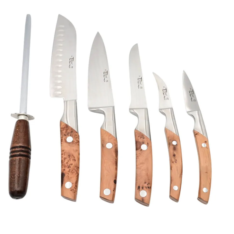 Set de 6 couteaux de cuisine Le Thiers - GOYON-CHAZEAU