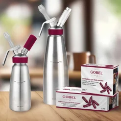 Siphon professionnel inox 1 L - GOBEL