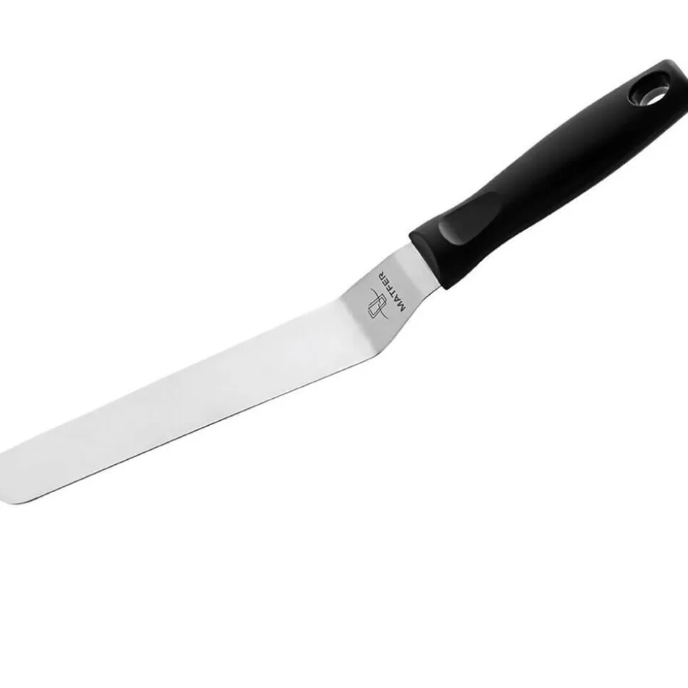 Spatule coudée inox manche ergonomique - MATFER