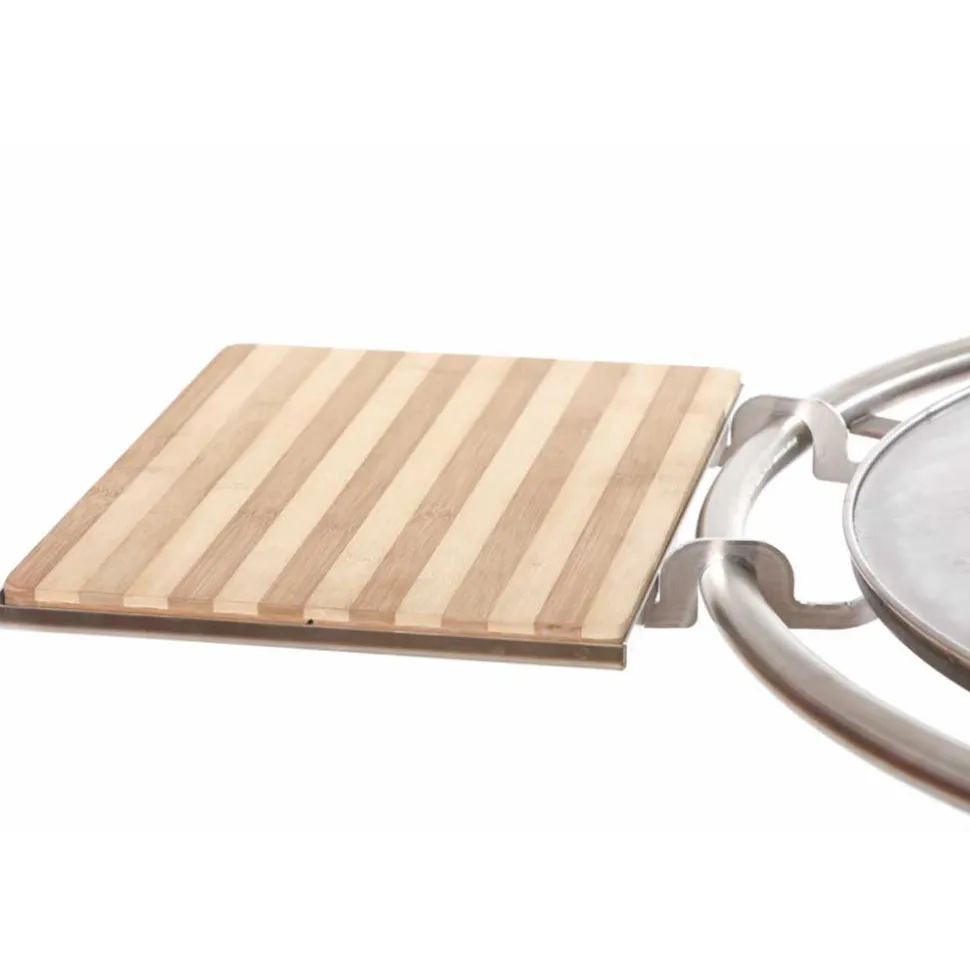 Support plancha à découper pour brasero barbecue plancha - PLANCHA TONIO