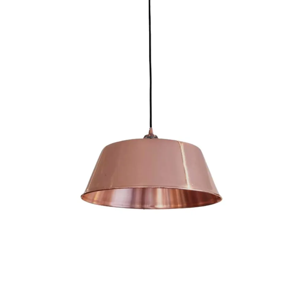 Suspension luminaire cuivre 38cm - BAUMALU