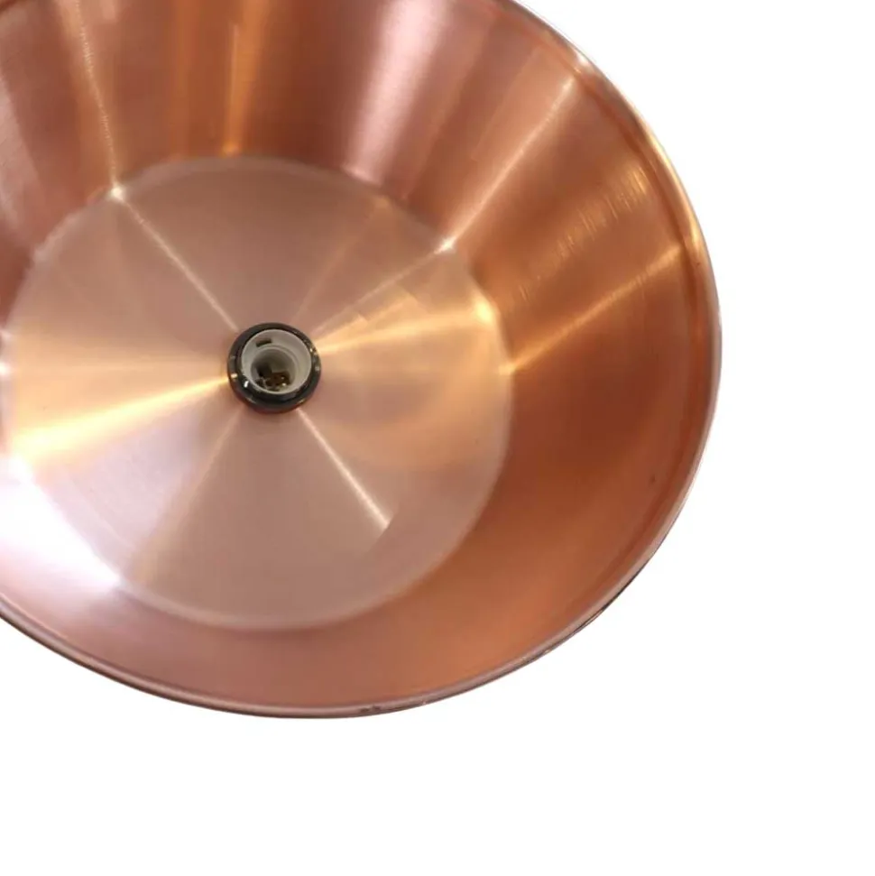Suspension luminaire cuivre 38cm - BAUMALU