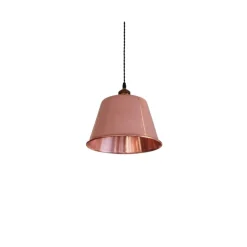 Suspension luminaire cuivre 26cm - BAUMALU