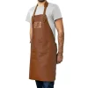 Tablier en cuir de bison - JUNTO