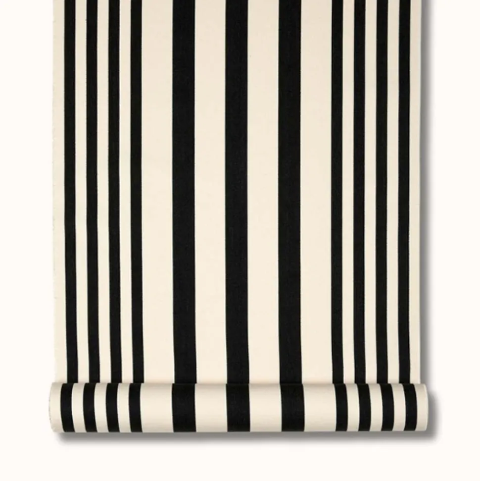 Tabouret toile ADOUR Noir - ARTIGA