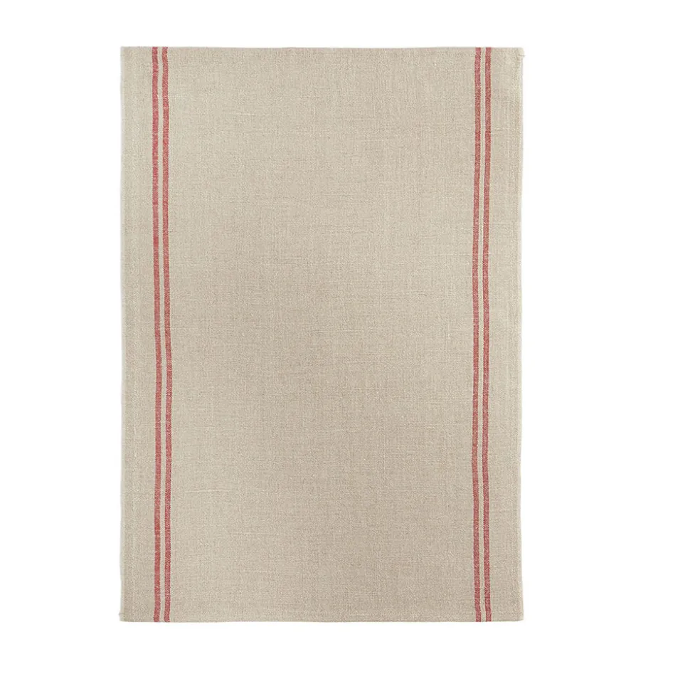 Torchon Lin Lavé Country 52x75 cm - Charvet Editions