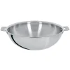 Wok inox Casteline poignée amovible - CRISTEL