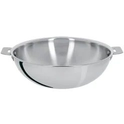 Wok inox Casteline poignée amovible - CRISTEL